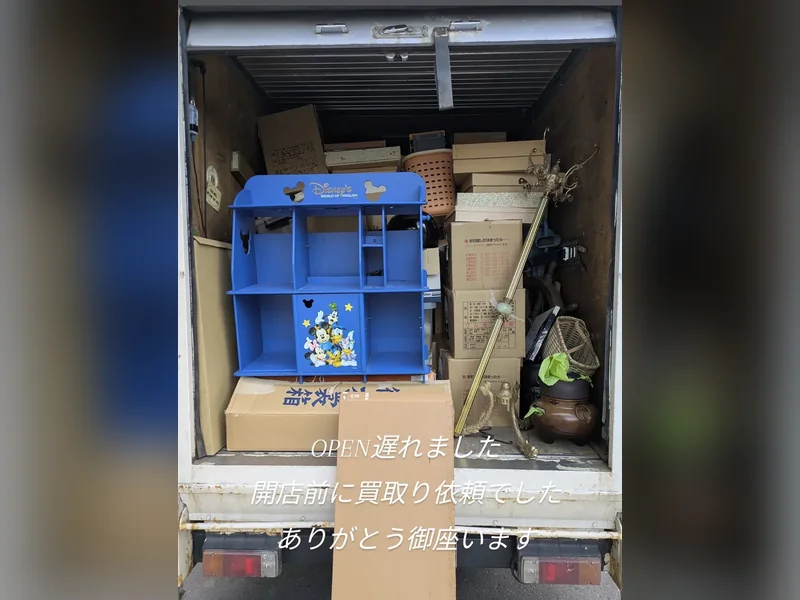 開店前のまとめ買取（DWEの棚・古道具ほか）